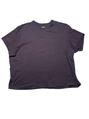 Skims Oversized T Shirt Men’s 4XL Dark Purple Short Sleeve Casual Stylish